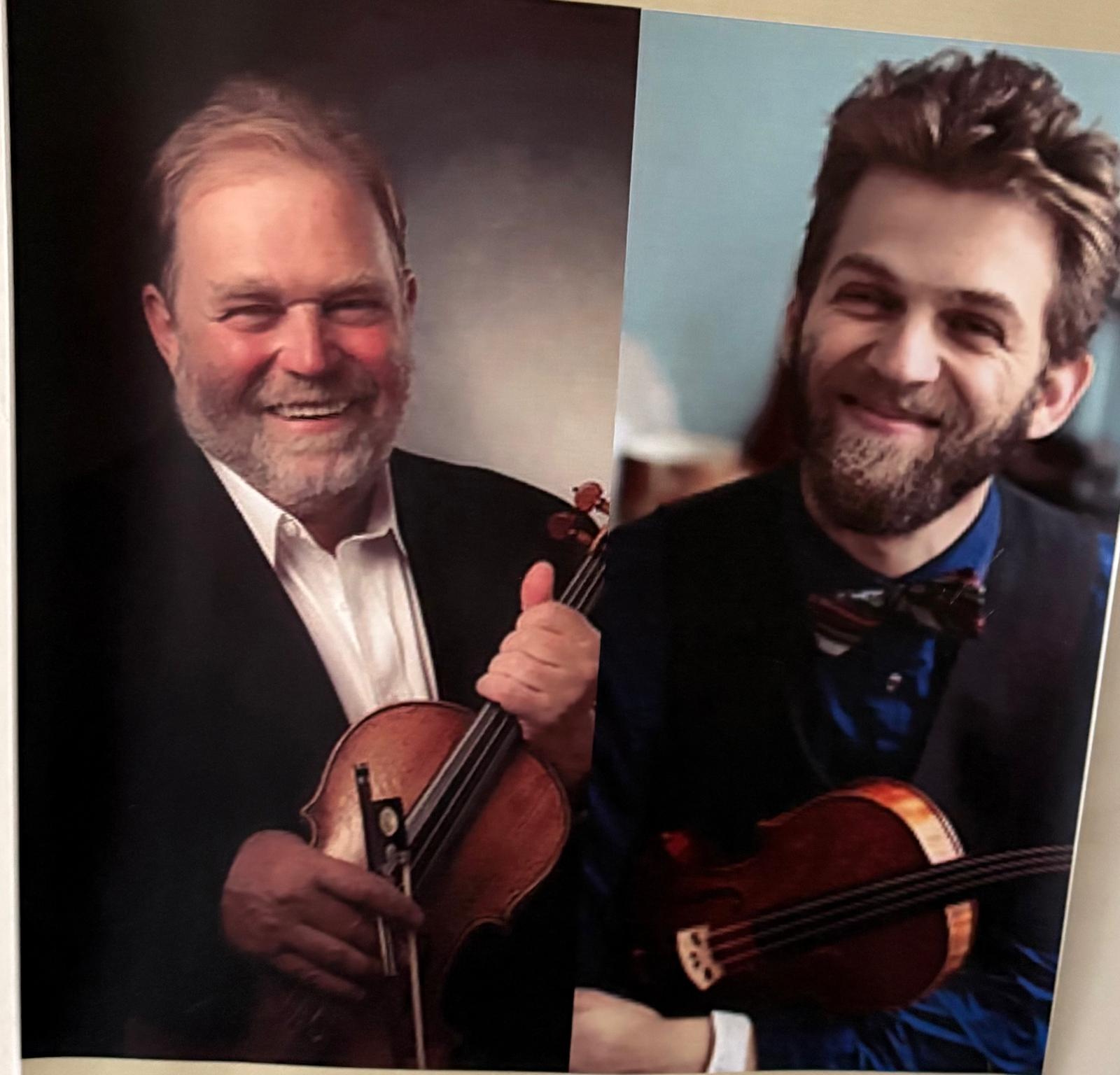 Yuri Gandlesman, Johnny Gandelsman. From the concert poster.